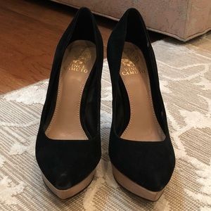 Vince Camuto Suede Heels